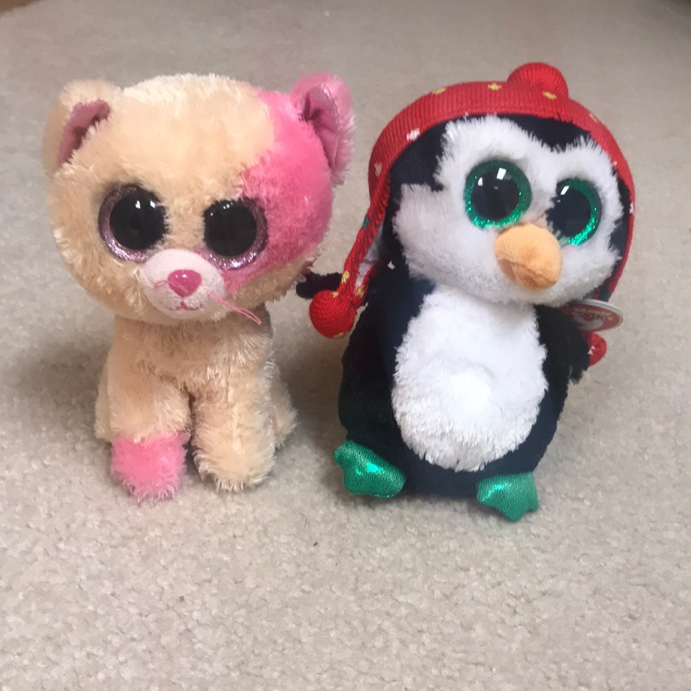 Annabella and penguin